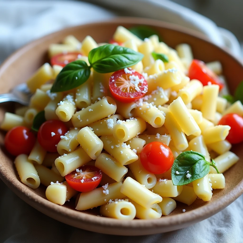 High-Protein Caesar-Pastasalat
