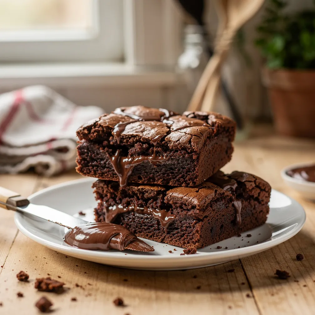 Nutella-Brownies