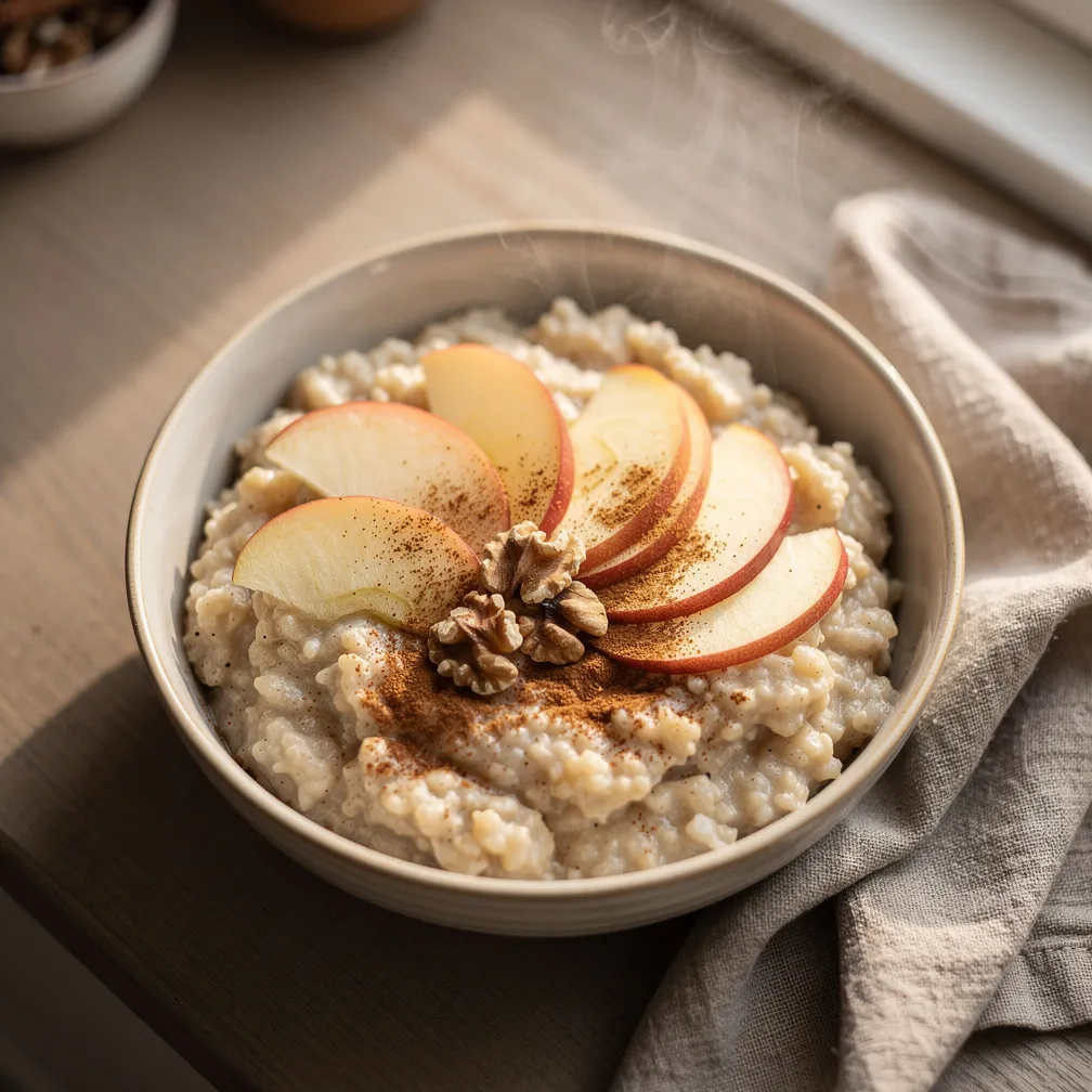Porridge Apfel Zimt