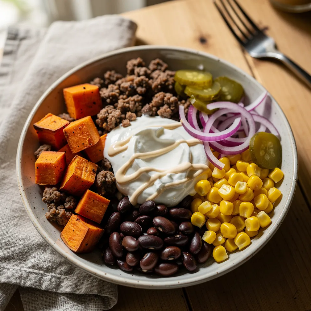 Taco Sweet Potato Bowl