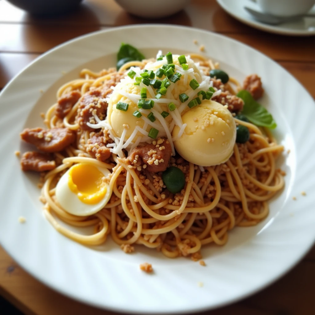 Pad Thai mit Hähnchenbrust