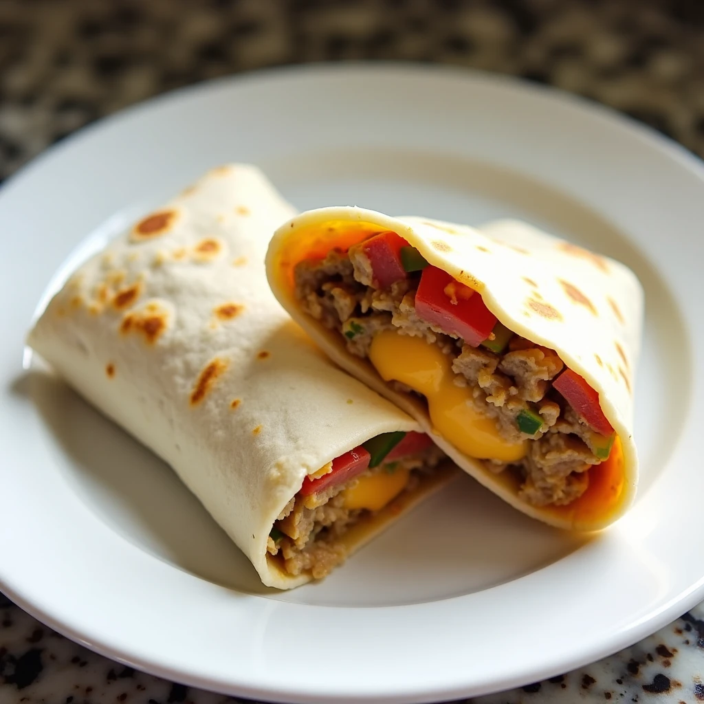 High Protein Mealprep Burritos