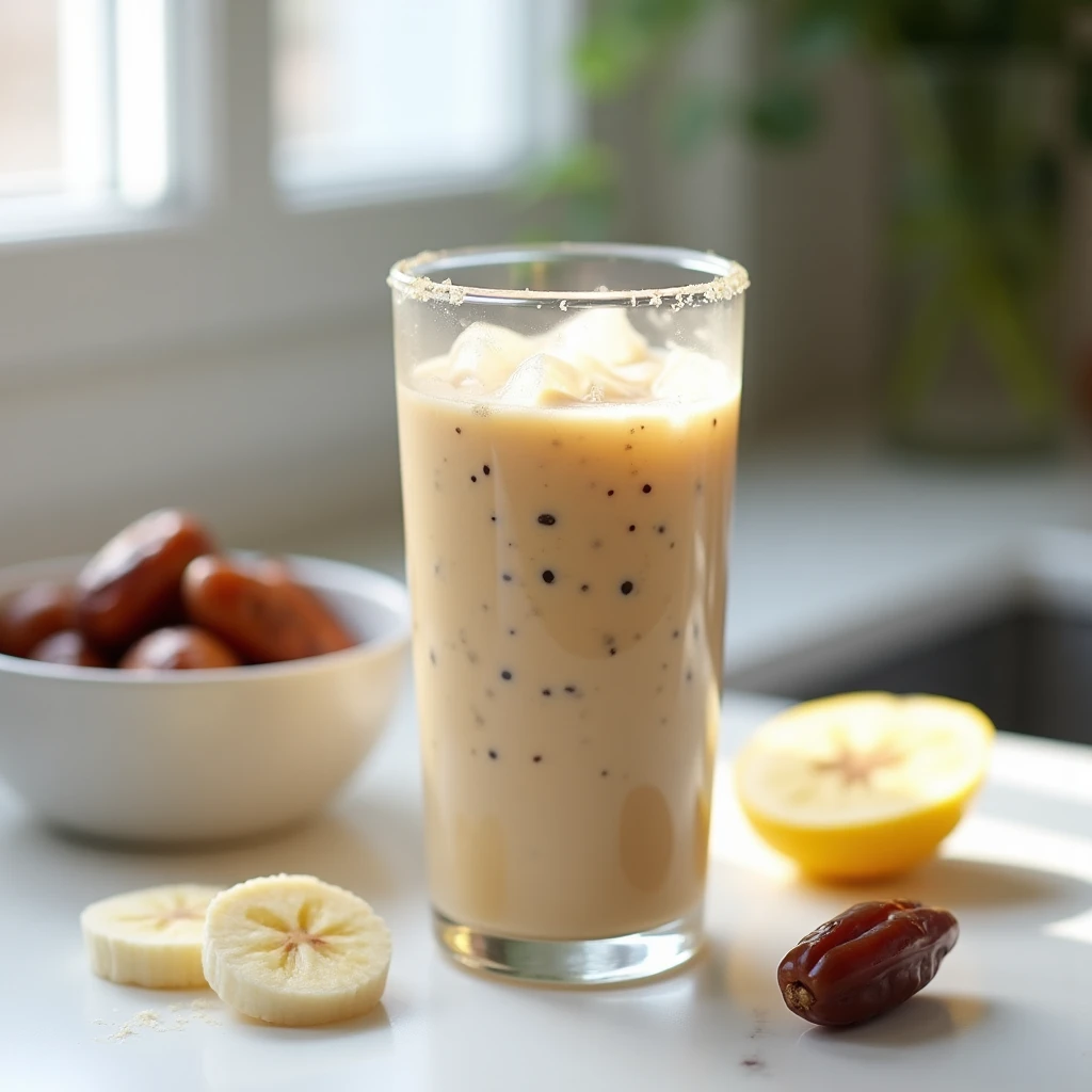 Dattel-Bananen-Smoothie