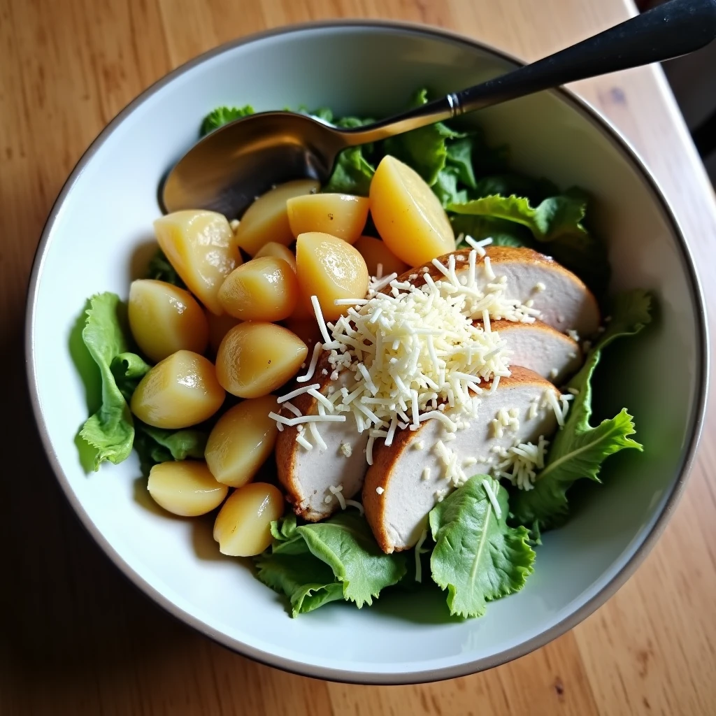 Parmesan Hähnchen Bowl