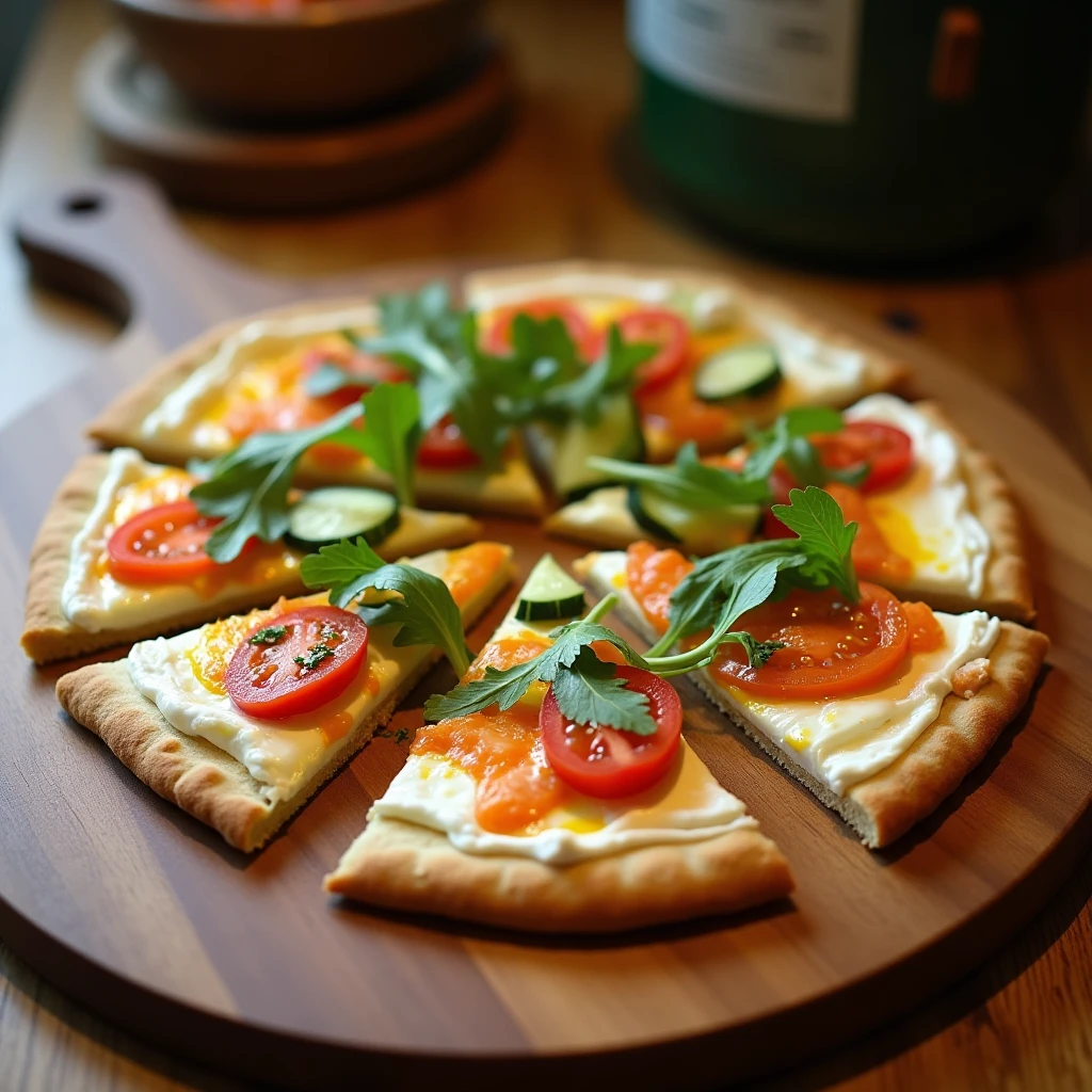 Protein Flammkuchen